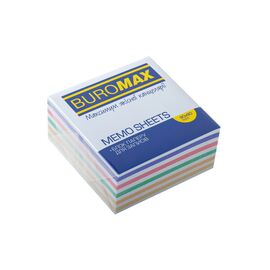 Папір для нотаток Buromax ЗЕБРА 90х90х40мм, не склеєний (BM.2265)