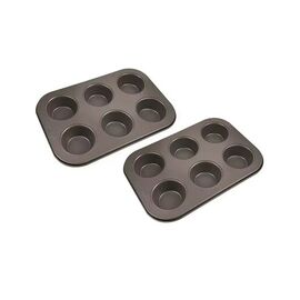 Форма для выпечки Bergner Bakeware lovers для мафінів Набір 2 предмета (BG-37197-CO)
