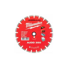 Круг отрезной Milwaukee алмазный AUDD350 для бетона, камня, кирпича (4932478708)