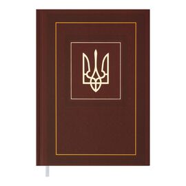 Еженедельник Buromax недатированный Nation A5 коричневый 288 страниц (BM.2006-25)