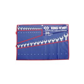 Ключ KING TONY рожково-накидный 26 шт. 6 – 32 мм (1226MRN)