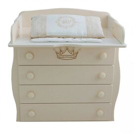 Комод-пеленатор Angelo Корона (айвори) 90х51х90 (19007)
