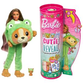 Лялька Barbie Cutie Reveal Чудове комбо Цуценя в костюмі жабки (HRK24)