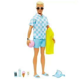 Кукла Barbie Пляжная прогулка (HPL74)