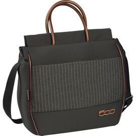 Сумка для мамы Peg-Perego Borsa 500 изящно-коричневая с полоской (IABO4700-GS53SQ53)
