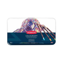 Олівці кольорові Derwent Coloursoft, 72 кольорів (5028252188951)