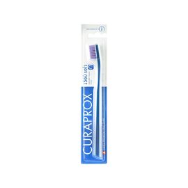 Зубная щетка Curaprox CS 1560 Soft Мягкая D 0.15 мм Синяя с фиолетовой щетиной (CS 1560-04)