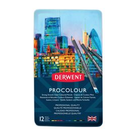 Карандаши цветные Derwent Procolour, 12 цветов (5028252514613)