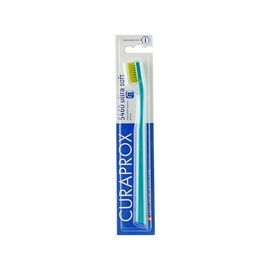 Зубная щетка Curaprox CS 5460 Ultra Soft Ультрамягкая D 0.10 мм Бирюзовая с салатовой щетиной (CS 5460-29)