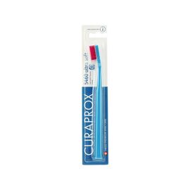 Зубная щетка Curaprox CS 5460 Ultra Soft Ультрамягкая D 0.10 мм Синяя с розовой щетиной (CS 5460-25)