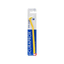 Зубная щетка Curaprox CS 1006 Single & Sulcular 6 мм Монопучковая Желтая (CS 1006-12)