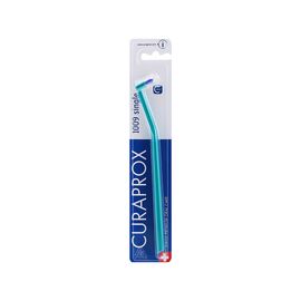 Зубная щетка Curaprox CS 1009 Single & Sulcular 9 мм Монопучковая Бирюзовая (CS 1009-05)