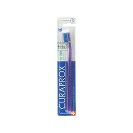 Зубная щетка Curaprox CS 5460 Ortho Ultra Soft Ультрамягкая ортодонтическая Фиолетовая с синей щетиной (CS 5460 Ortho-11)