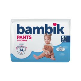 Подгузник Bambik трусики 5 (12-17 кг) 34 ш (4823071652543)