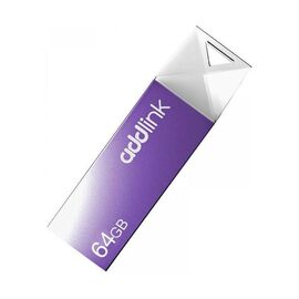 USB флеш накопичувач AddLink 64GB U10 Violet USB 2.0 (ad64GBU10V2)