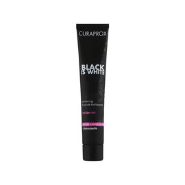 Зубная паста Curaprox Black is White С активированным углем 90 мл (7612412423822)
