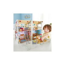 Игровой набор Hape деревянный Ранчо для пони (E3409)