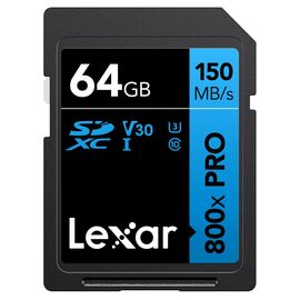 Карта памяти Lexar 64GB SDXC class 10 UHS-I (LSD0800P064G-BNNNG)