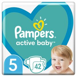 Подгузник Pampers Active Baby Junior Размер 5 (11-16 кг) 42 шт (8001090950178)