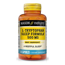 Аминокислота Mason Natural L-триптофан 500 мг, Формула для сна, L-Tryptophan Sleep Form (MAV14935)