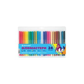 Фломастеры Centropen 7550/24 COLOUR WORLD, 24 colors (7550/24 ТП)