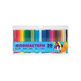 Фломастеры Centropen 7550/30 COLOUR WORLD, 30 colors (7550/30 ТП)