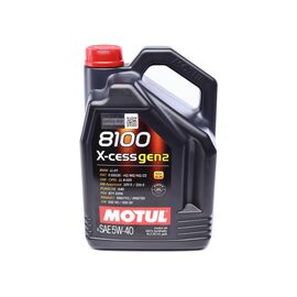 Моторное масло MOTUL 8100 X-cess 5w40 5л (368206)