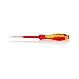 Отвертка KNIPEX для гвинтів з шліцьовими головками (98 20 35 SL)