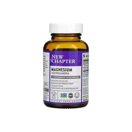 Вітамінно-мінеральний комплекс New Chapter Магній та Ашваганда, Magnesium + Ashwagandha, 30 вегетеріанських кап (NCR-90240)