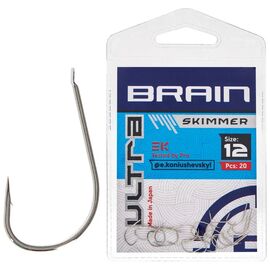Крючок Brain fishing Ultra Skimmer 12 (20шт/уп) (1858.52.43)
