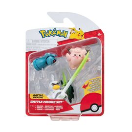 Фигурка Pokemon набор W18 - Клефейри, Белдум, Сирфетчд (PKW3057)
