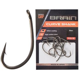 Гачок Brain fishing Curve Shank 4 (10 шт/уп) (1858.80.14)