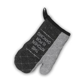 Кухонна прихватка Kela Gianna 31x18 см чорно-біла This kitchen (12777)