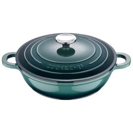 Сотейник Bergner Excalibur з кришкою 24 см Green (BG-36103-GR)