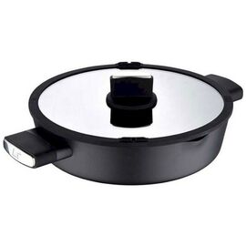 Сотейник Bergner Ion plus з кришкою 28 см (BG-35913-BK)
