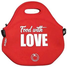 Термосумка Bergner Food with love 30х30х17 см червона (BGEU-2963-6)