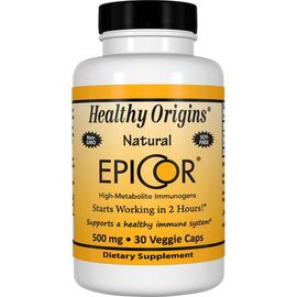 Витаминно-минеральный комплекс Healthy Origins Природная Защита Иммунитета 500мг, EpiCor, 30 гелевых капсу (HO57884)