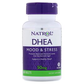 Витаминно-минеральный комплекс Natrol Дегидроэпиандростерон 50 мг, DHEA, 60 таблеток (NTL-16106)