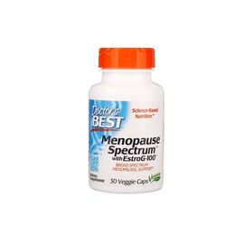 Витаминно-минеральный комплекс Doctor's Best Помощь При Менопаузе, EstroG-100, 30 вегетарианских капсул (DRB-00297)