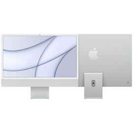 Комп'ютер Apple A2438 24" iMac Retina 4.5K / Apple M1 / Silver (MGPD3UA/A / MGPD3RU/A)