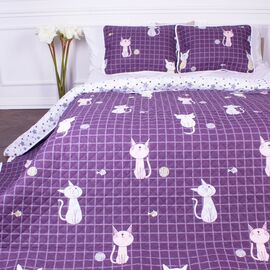 Покрывало MirSon набор Color Fun Line №7021 Whales in the sea покрывало 150х210 + наволочка 50х70 (2200005375280)