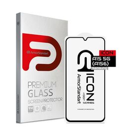 Стекло защитное Armorstandart Icon Samsung A15 4G (A155) Black (ARM74603)