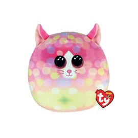 Мягкая игрушка Ty SQUISH-A-BOOS Розовый котенок CAT 40 см (39336)