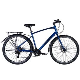 Велосипед Dorozhnik Granat M DD 28" 20" AL 2024 Cиній металік (OPS-D-28-414)