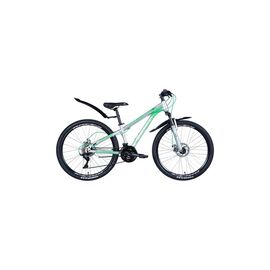 Велосипед Discovery Trek AM DD 26" 18" ST 2024 Сріблястий (OPS-DIS-26-562)