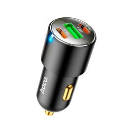 Зарядний пристрій HOCO NZ6 2xType-C, USB-A Black (6931474765185)