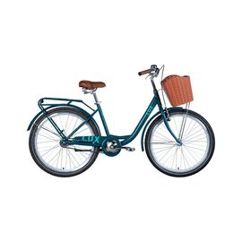 Велосипед Dorozhnik LUX 26" 17" ST 2024 Смарагдовий (OPS-D-26-238)