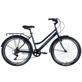 Велосипед Discovery Prestige Woman Vbr 26" 17" ST 2024 Синьо-зелений (OPS-DIS-26-610)
