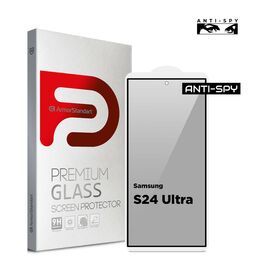 Стекло защитное Armorstandart FG Anti Spy Samsung S24 Ultra Black (ARM75395)