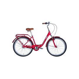 Велосипед Dorozhnik Ruby планет. Vbr AM 26" 17" Shimano Nexus ST 2024 Червоний (OPS-D-26-261)